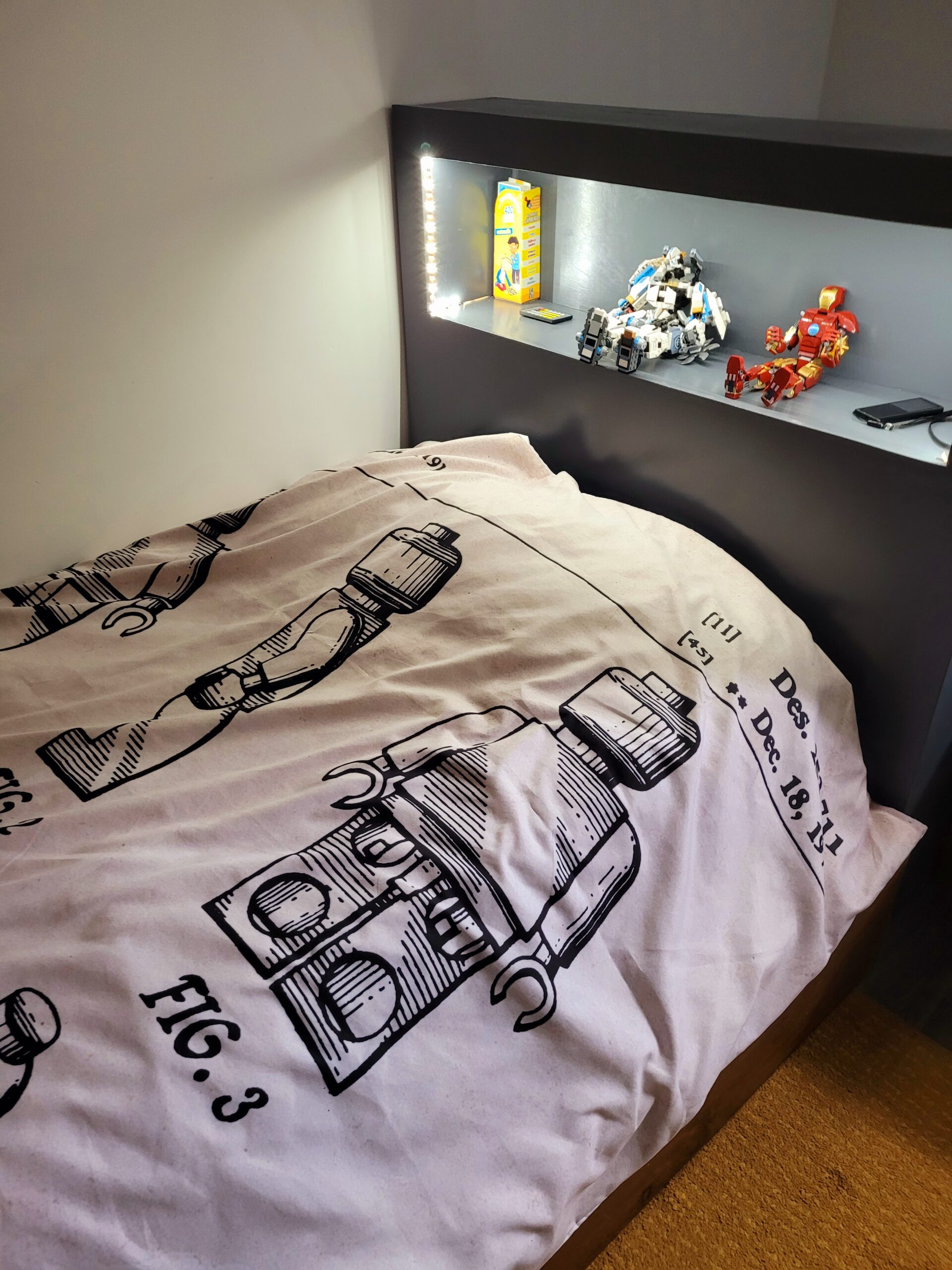 Appartement 3 chambres meublé