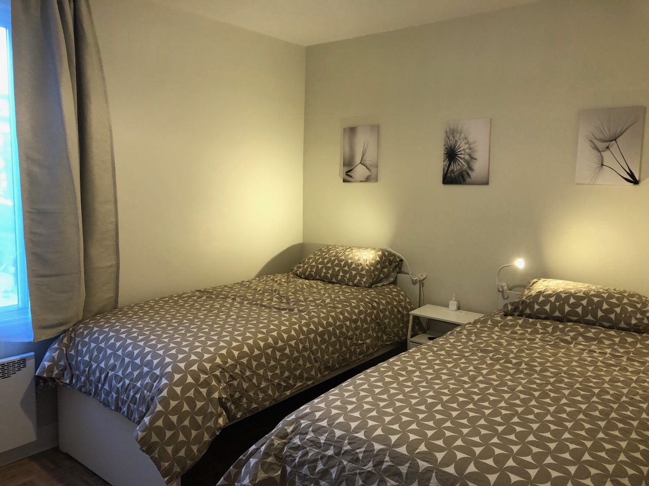 Location 4 1/2 rénové, meublé, tout équipé