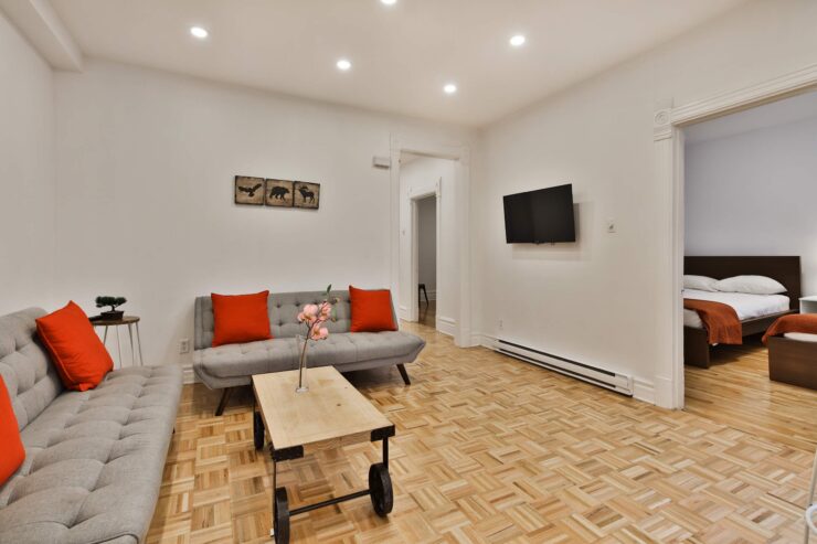 Beau appartement 4 1 2 très calme situe a 5602 rue Saint-Urbain à Montréal a plateau Mont-royal