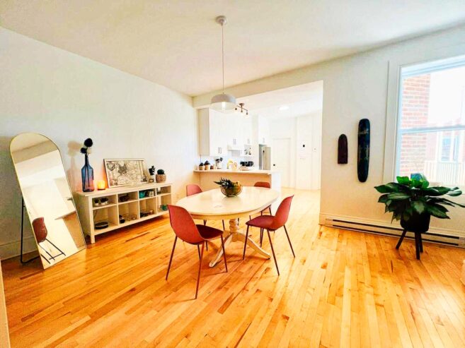 ** Sublime 5 pièces rénové – Plateau Mont-Royal – Annuel tout inclus**