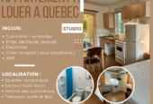 Location à court et long terme à Québec