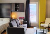 100% furnished and equipped_1 bedroom_58m2_Quebec Downtown_Saint Roch