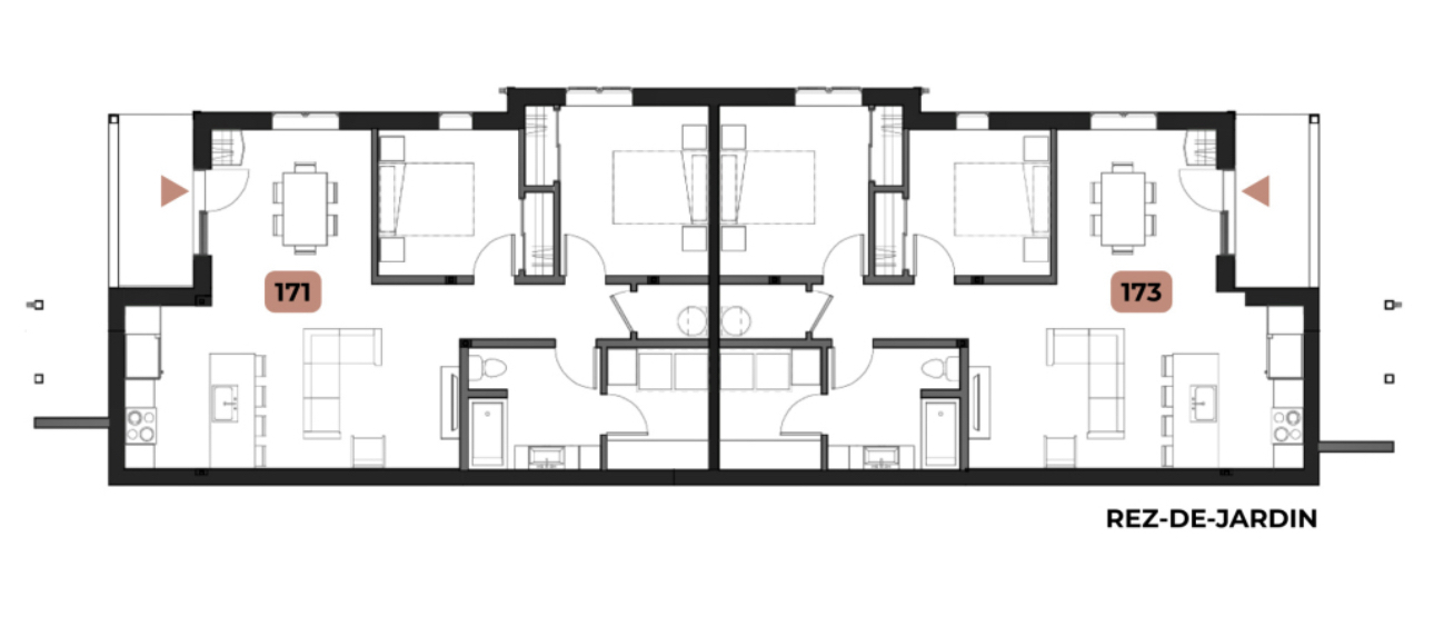 Appartement 4½ neuf à louer – Sherbrooke, stationnement, option électroménager