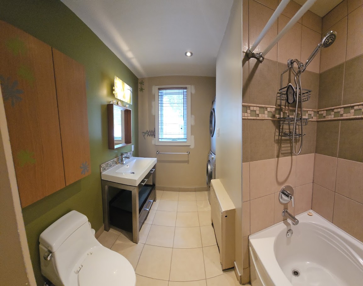 Logement 5 1/2 (3 vraies chambres fermées) @ louer MEUBLÉ / climatisation